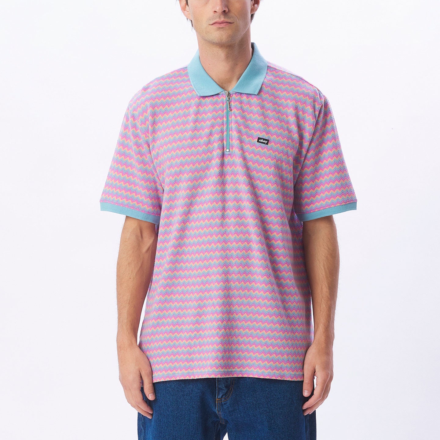 OBEY Anno Jacquard Polo