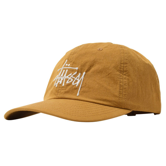 Stüssy Bio Washed Big Logo Low Pro Cap - Gold