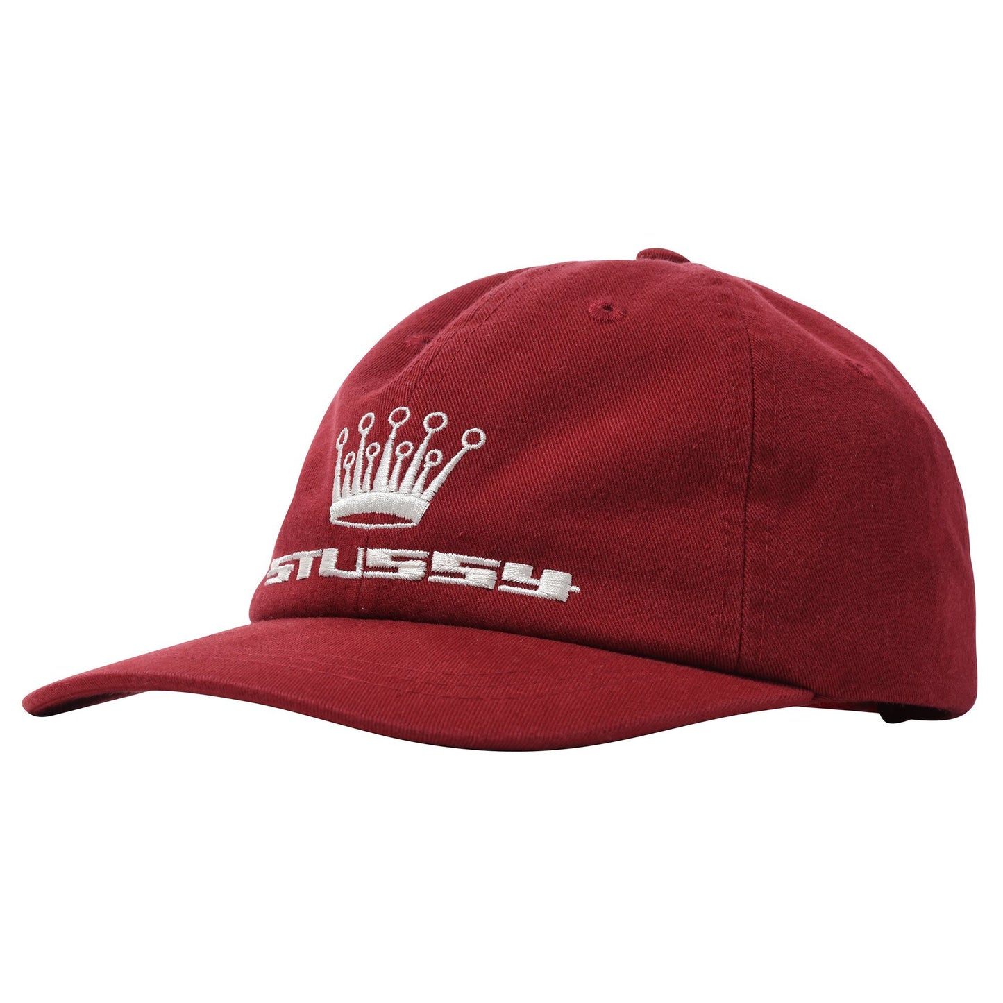 Stüssy 93 Slick Crown Low Pro Cap - Cardinal