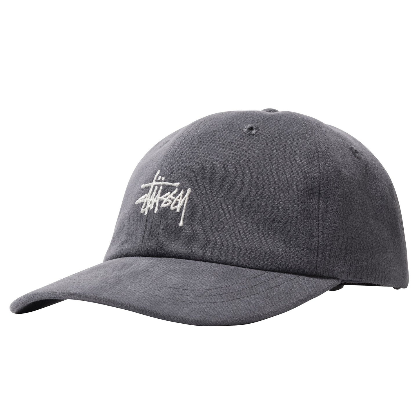 Stüssy Stock Lo Pro Cap - Charcoal