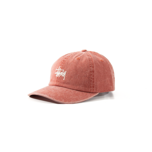 Stüssy Washed Stock Low Pro Cap - Rust