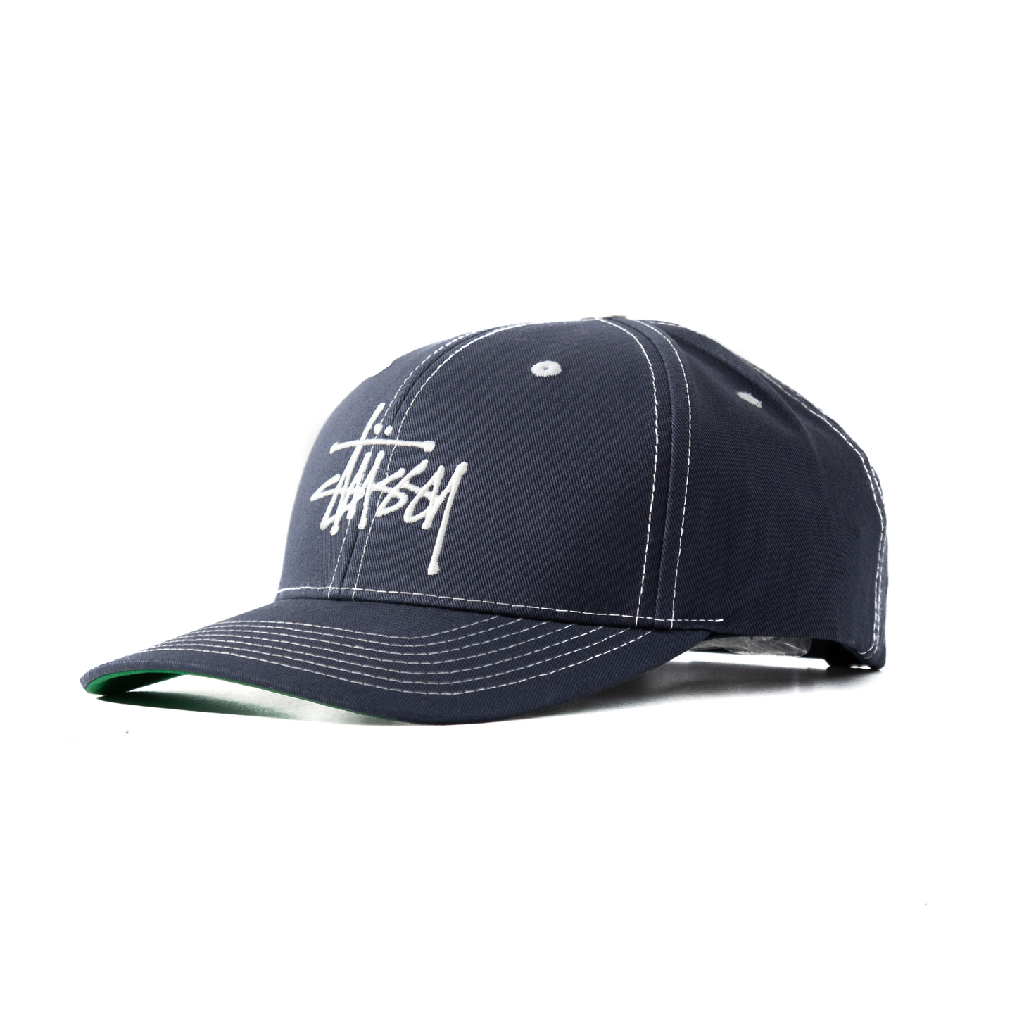 Stüssy Basic Structured Low Pro Cap - Navy