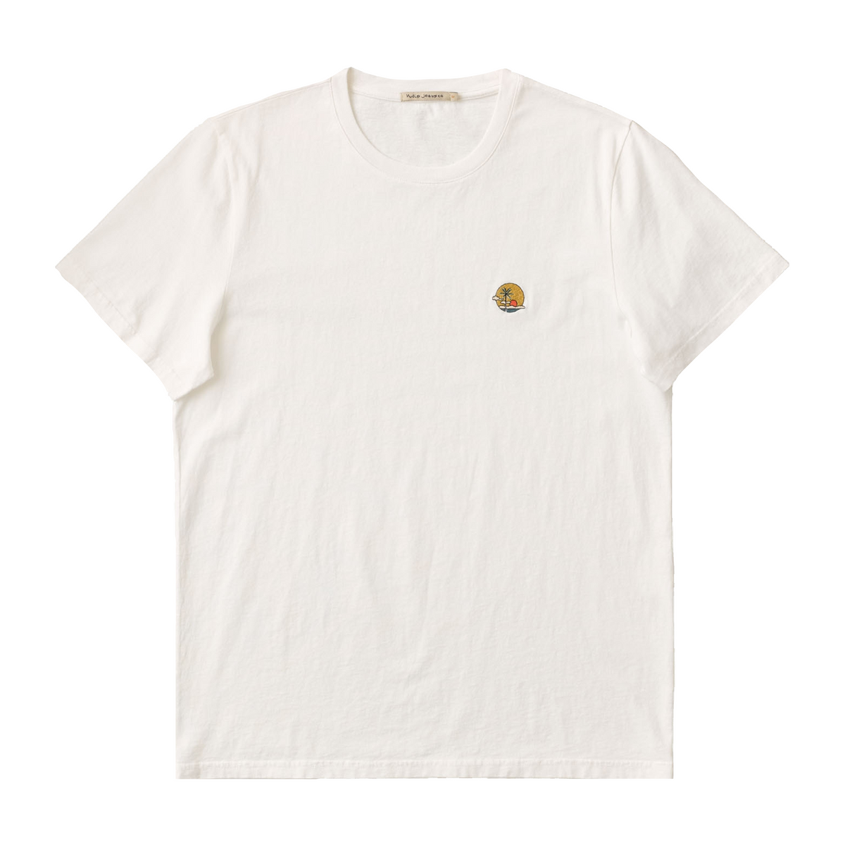 Nudie Jeans Co. Roy Sunset T-Shirt - Chalk White