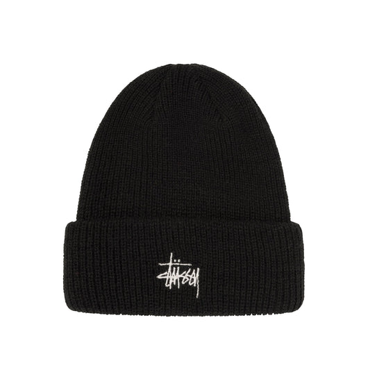 Stüssy Basic Cuff Beanie - Black