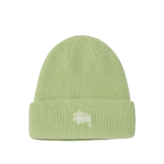 Stüssy Basic Cuff Beanie - Jade
