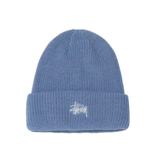 Stüssy Basic Cuff Beanie - Powder Blue