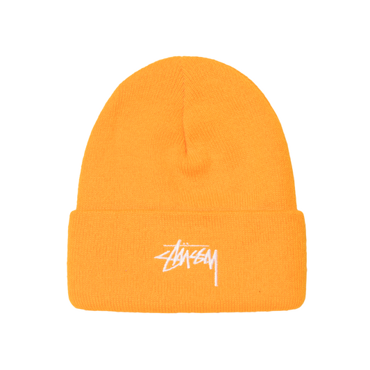 Stüssy Stock Cuff Beanie - Gold