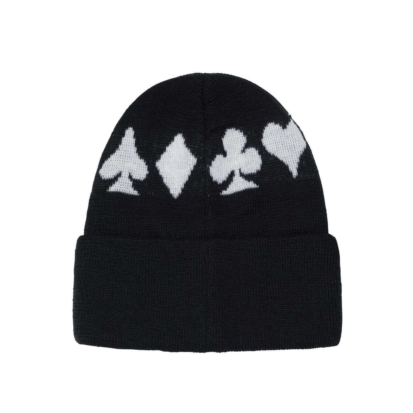 Stüssy Full Suit Jacquard Cuff Beanie - Red