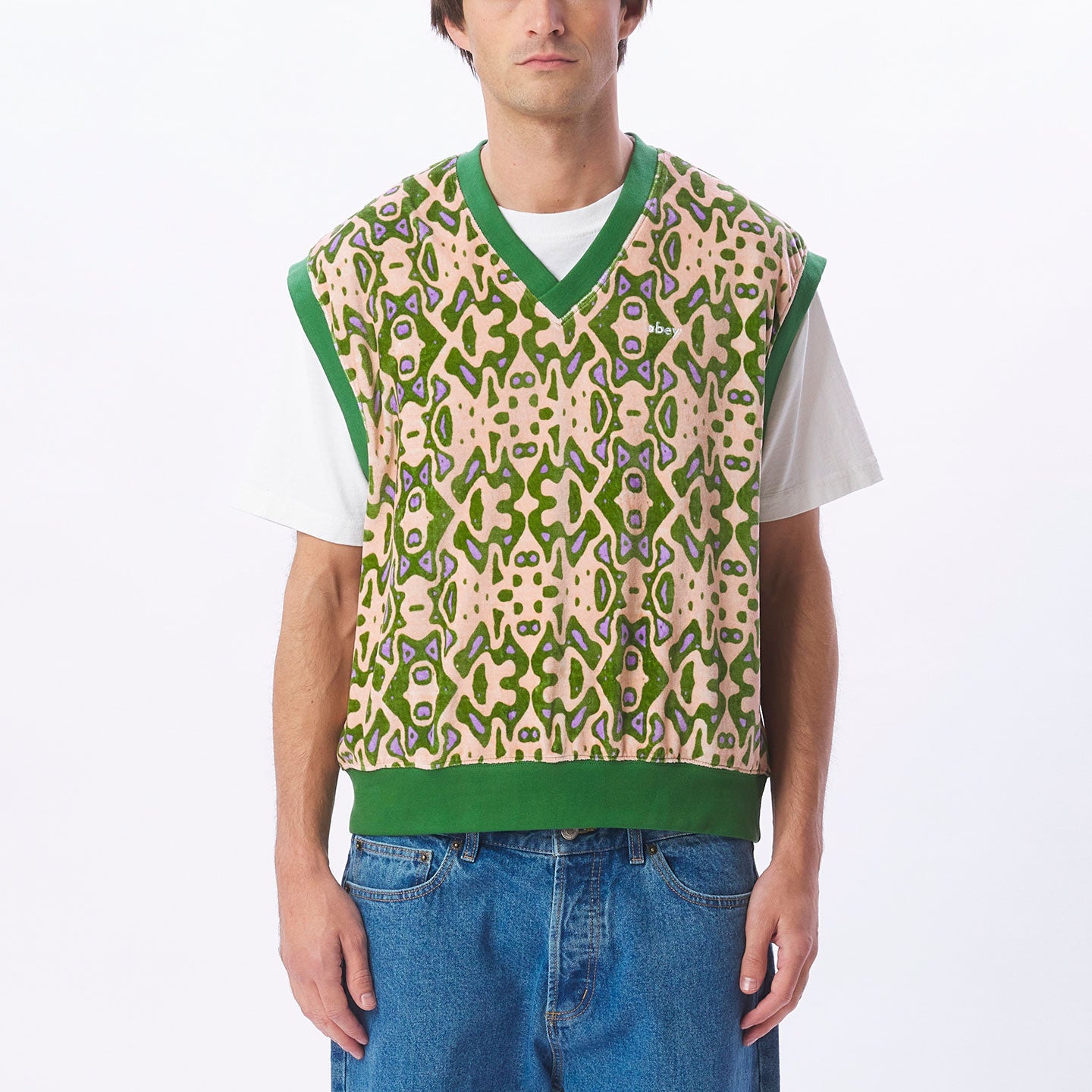 OBEY Odessa Velour Vest