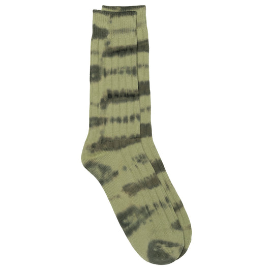 Stüssy Dyed Stripe Ribbed Socks - Black
