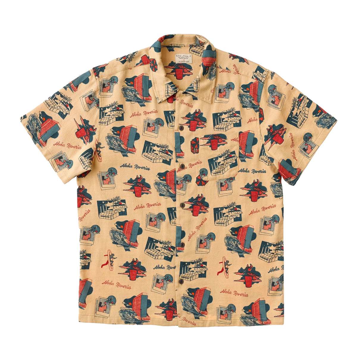 Nudie Jeans Co. Aron Reveries Shirt - Faded Sun
