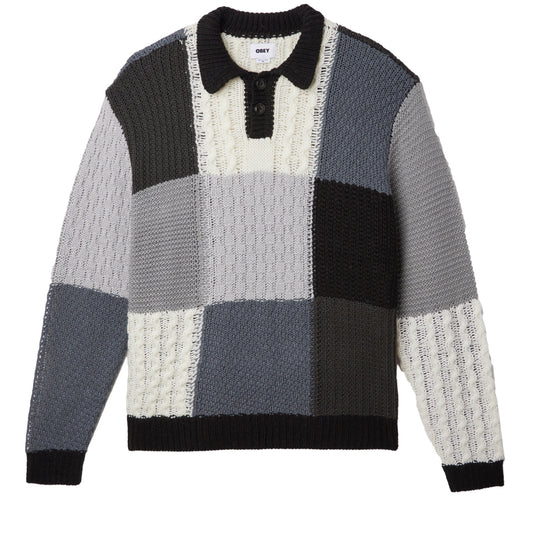 Obey Oliver Patchwork Sweater