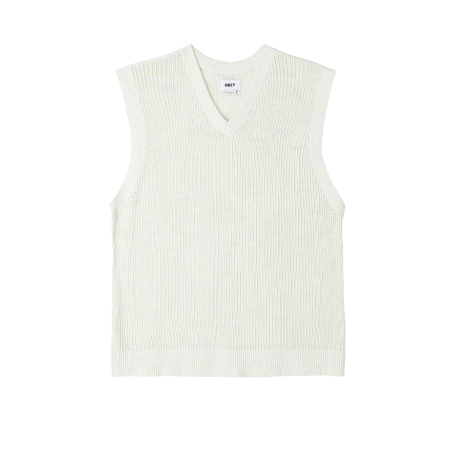 OBEY Clynton Vest - Unbleached Multi