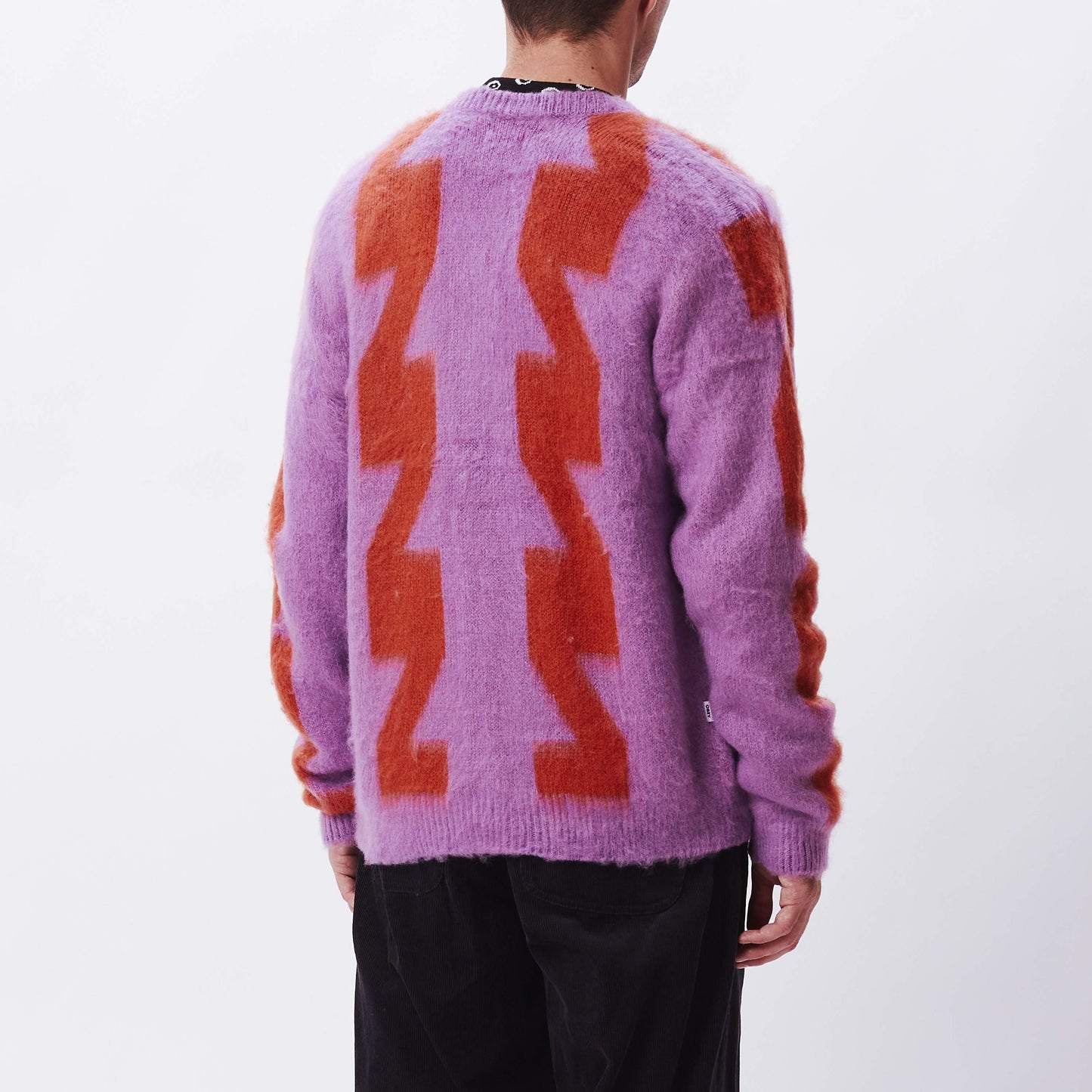 OBEY Dexter Cardigan - Orchid Multi