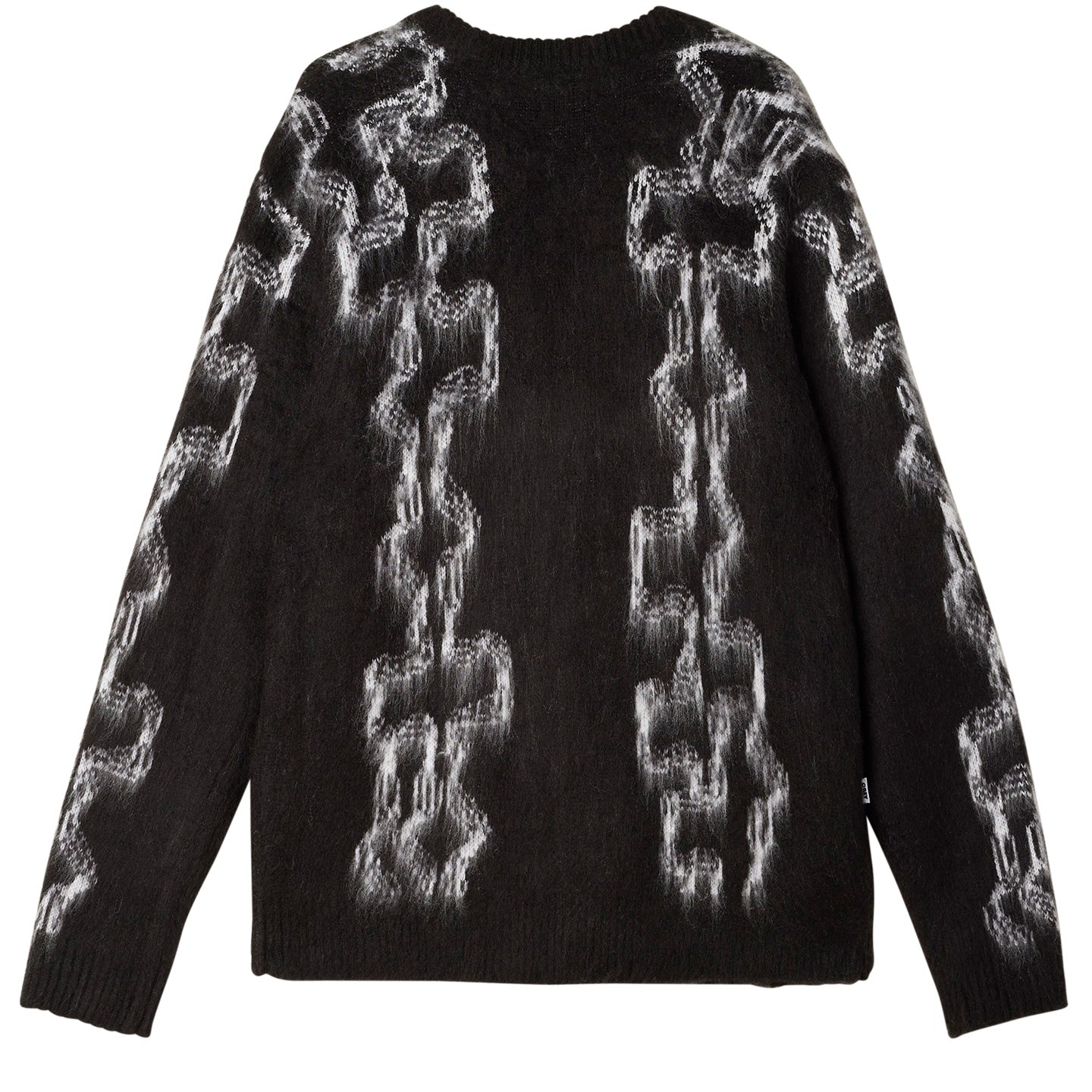 OBEY Temple Cardigan - Black Multi