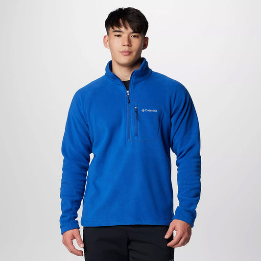 Columbia Fast Trek III Half Zip Fleece - Mountain Blue