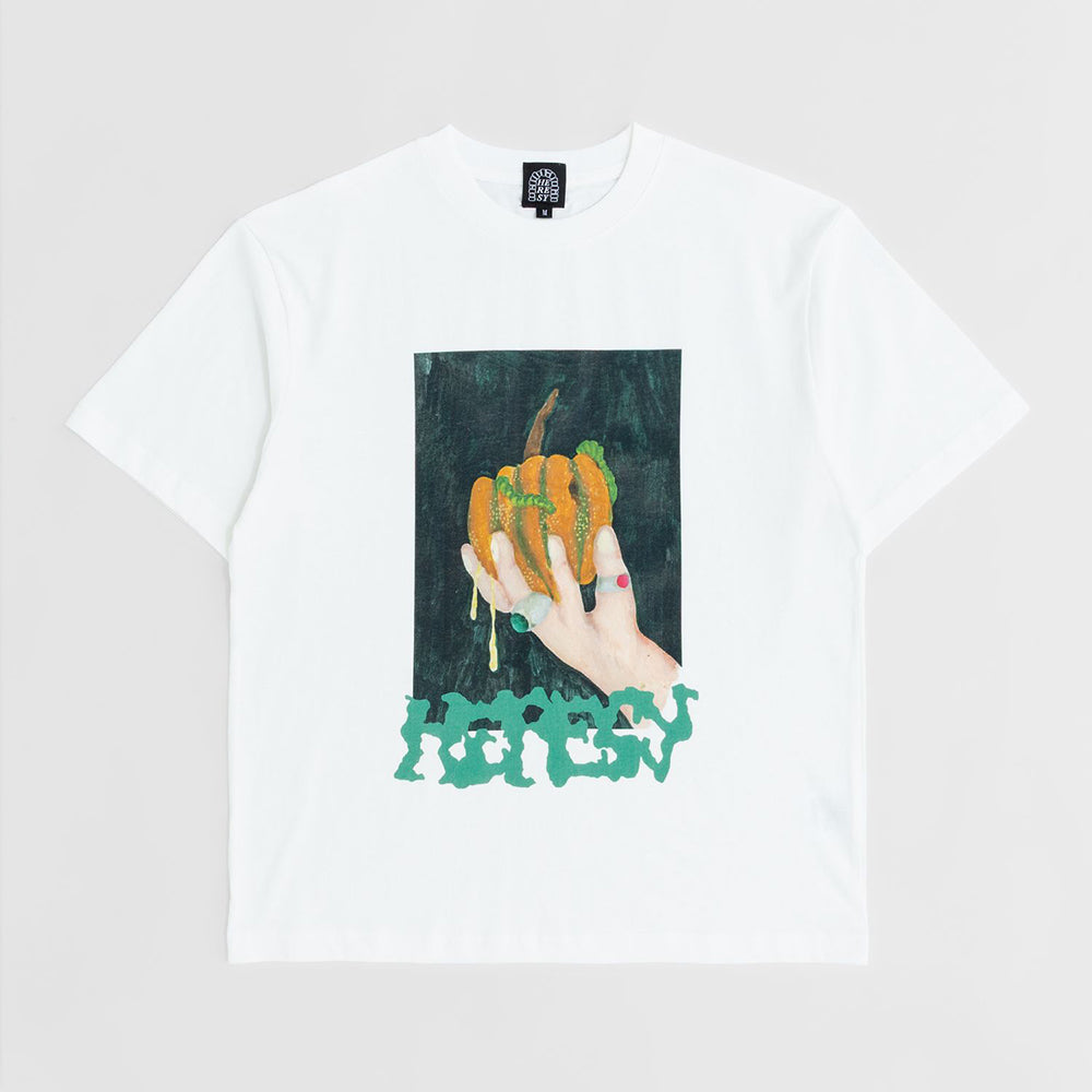Heresy Squash Tee - Ecru