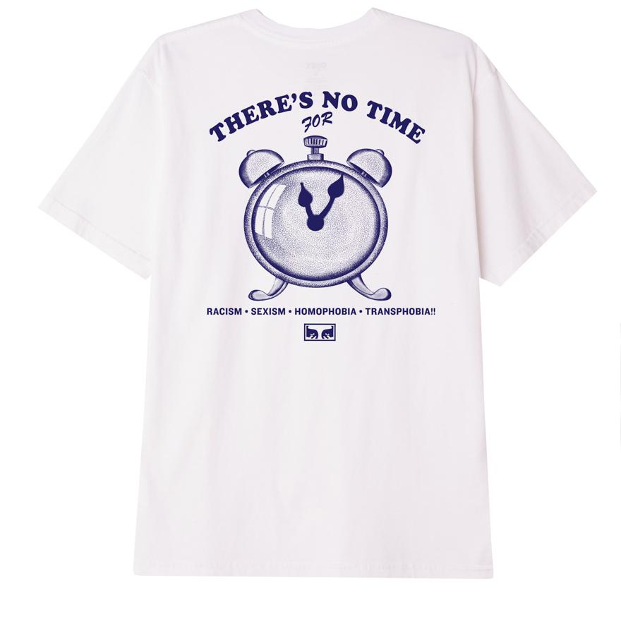OBEY There's No Time T-Shirt - White