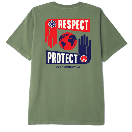OBEY Respect Protect T-Shirt