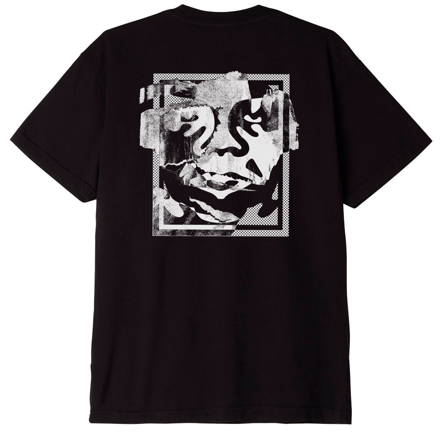 OBEY Torn Icon Face T-Shirt