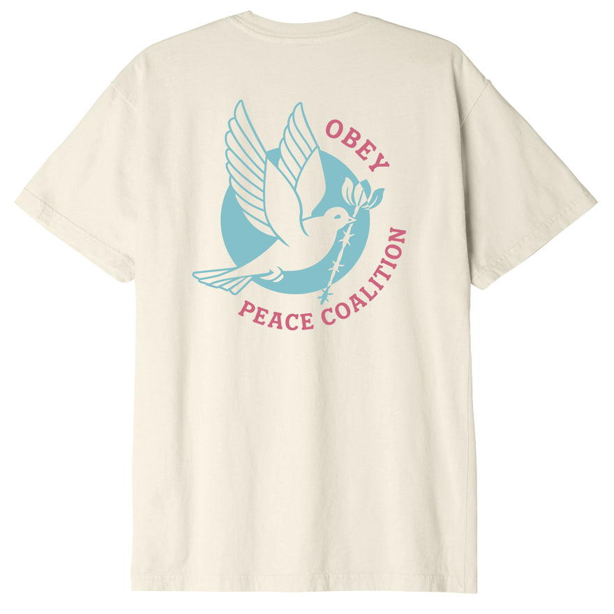 OBEY Dove Barbed Wire T-Shirt - Sago