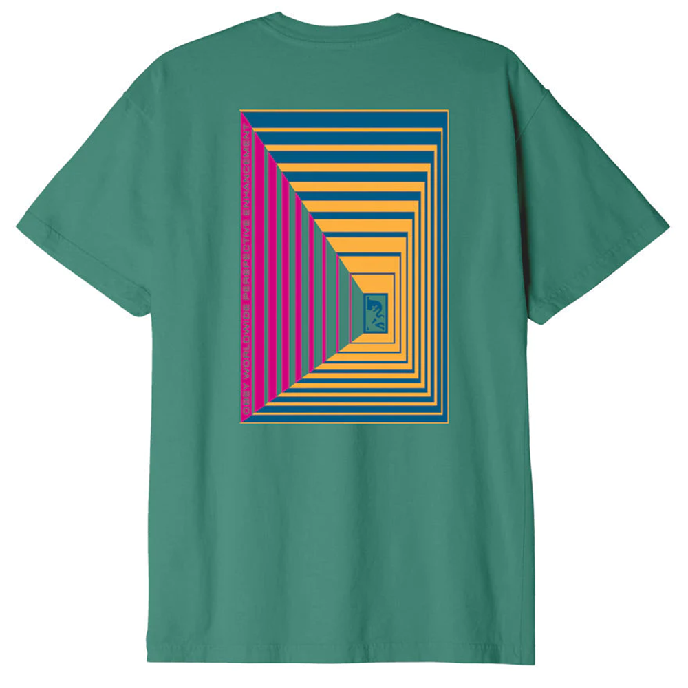 OBEY Op Perspective T-Shirt - Palm Leaf