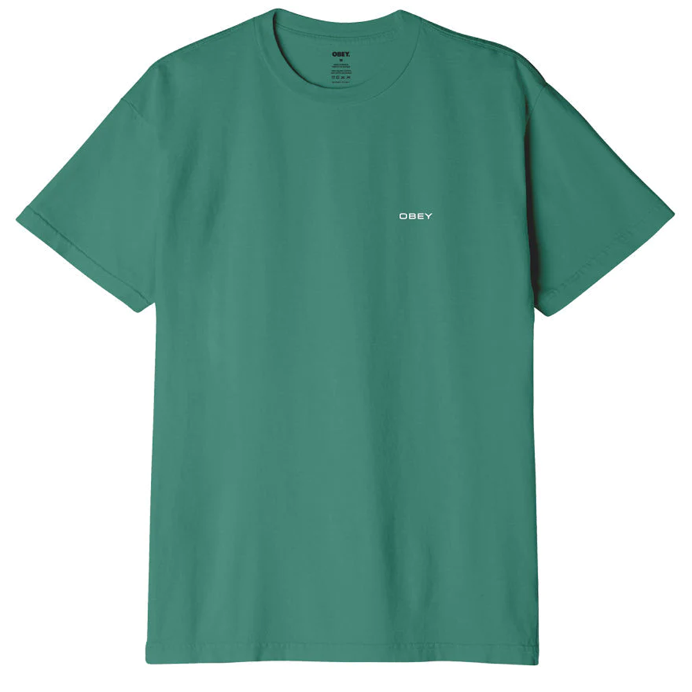 OBEY Op Perspective T-Shirt - Palm Leaf