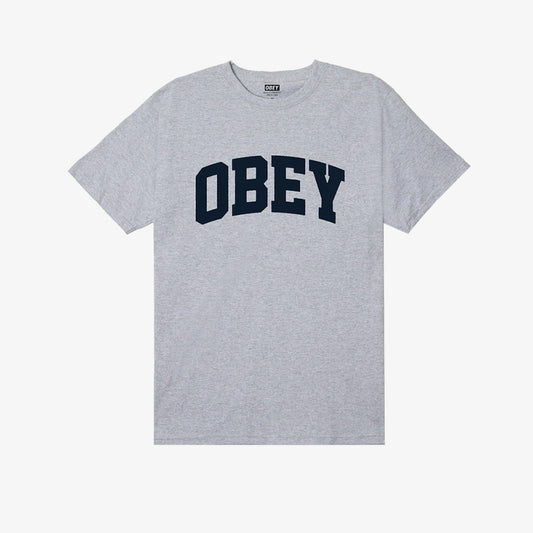 OBEY Obey Collegiate Tee - Heather Grey