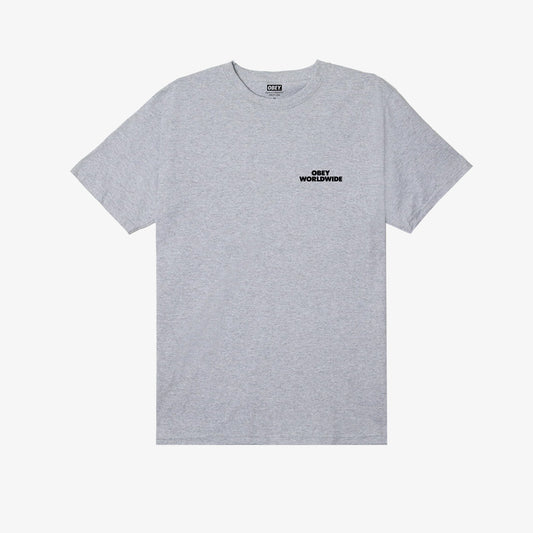 OBEY Obey Worldwide Tee - Heather Grey