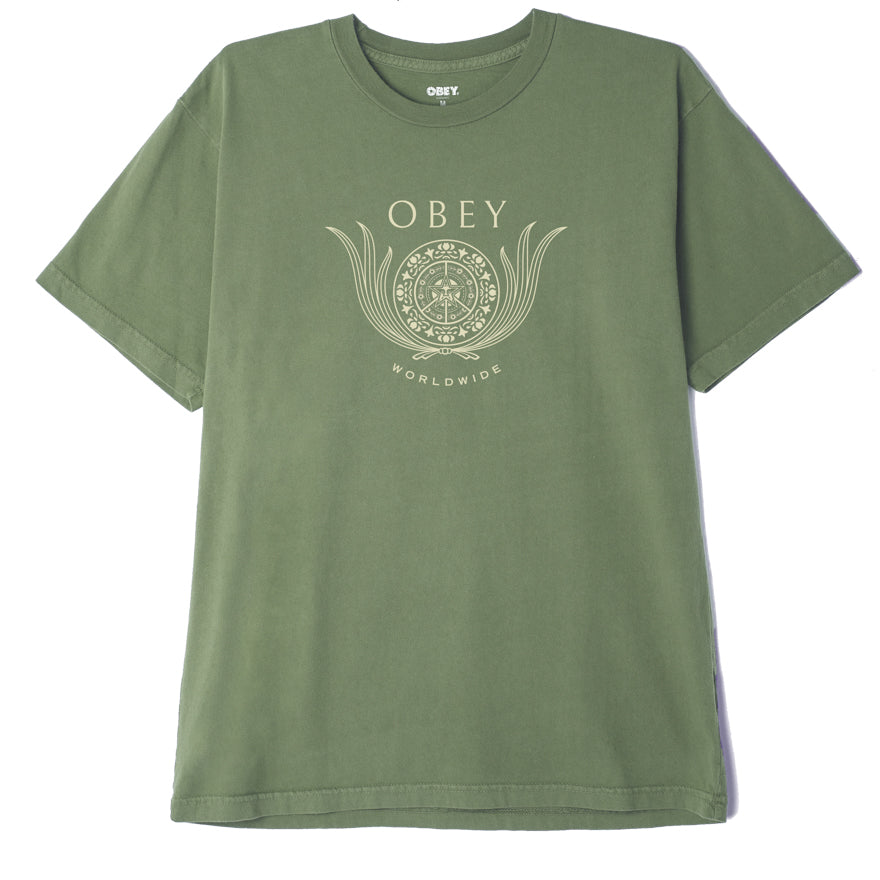 OBEY Leaf Crest T-Shirt