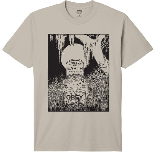 OBEY Here Lies The Earth Tee