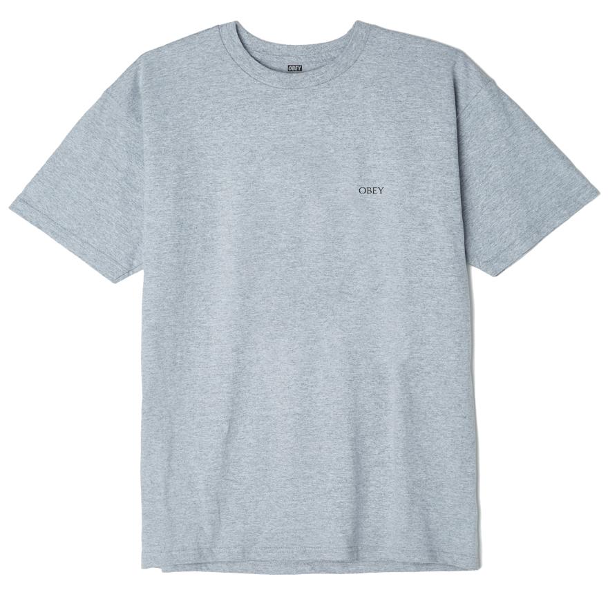 OBEY Big Brother T-Shirt - Heather Grey