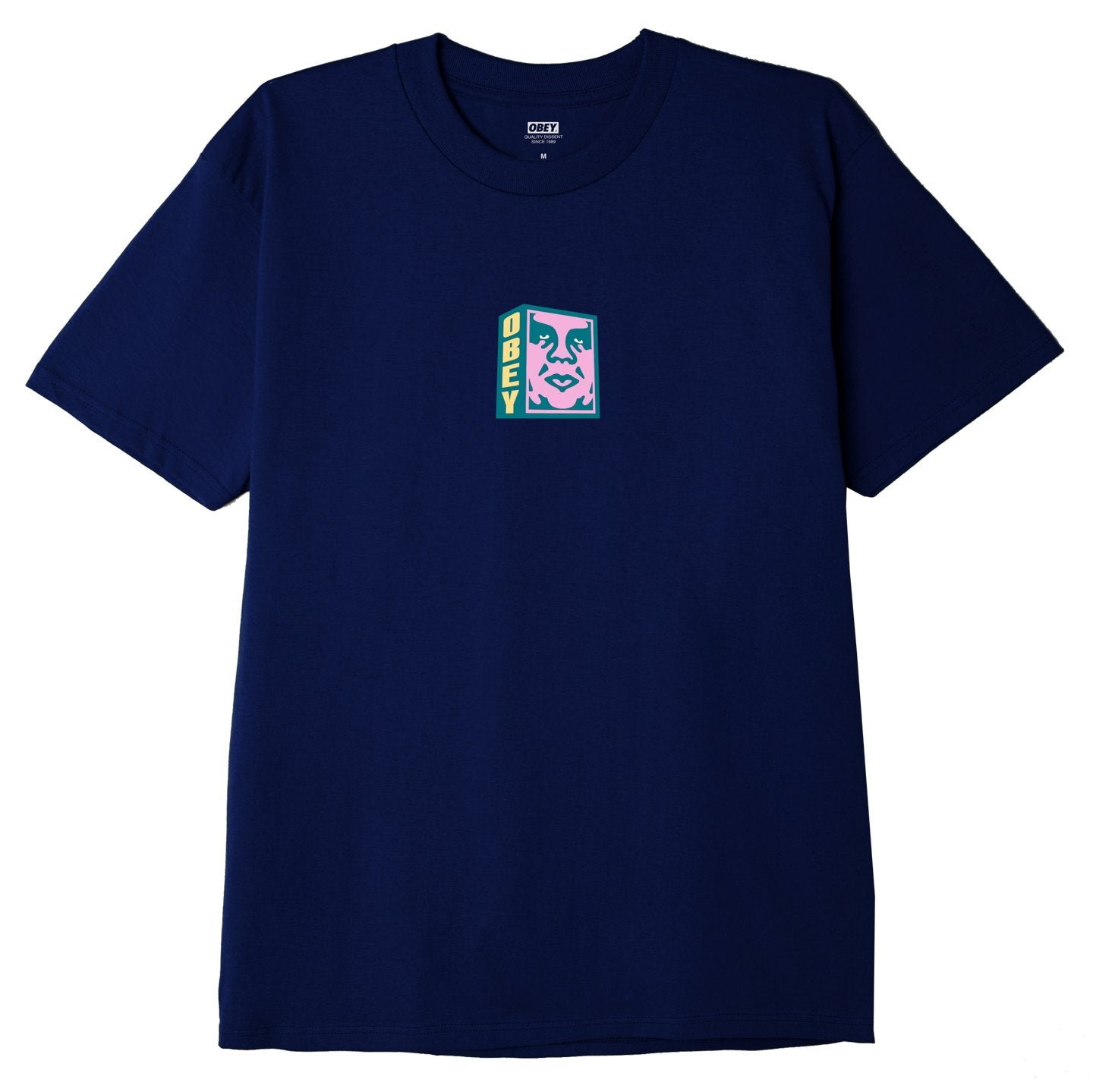 OBEY Obey Face T-Shirt - Navy
