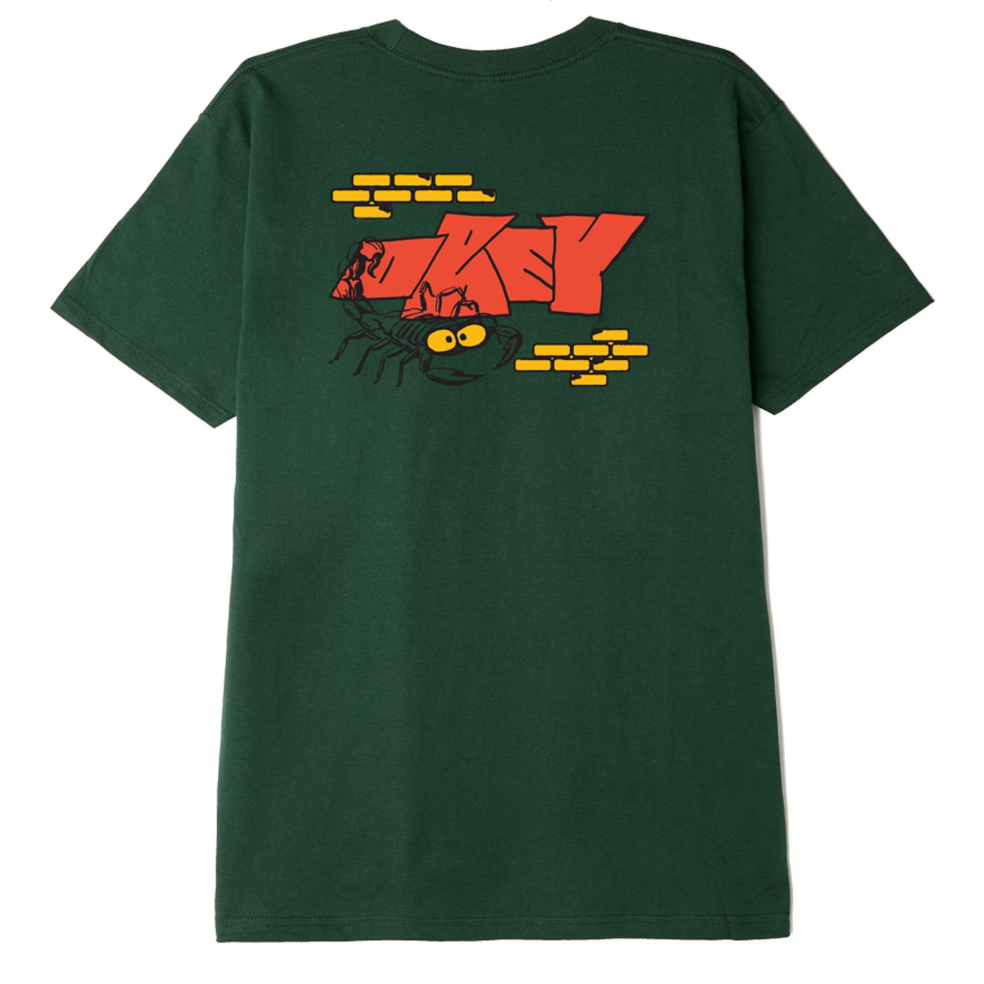 OBEY Scorpion T-Shirt - Forest