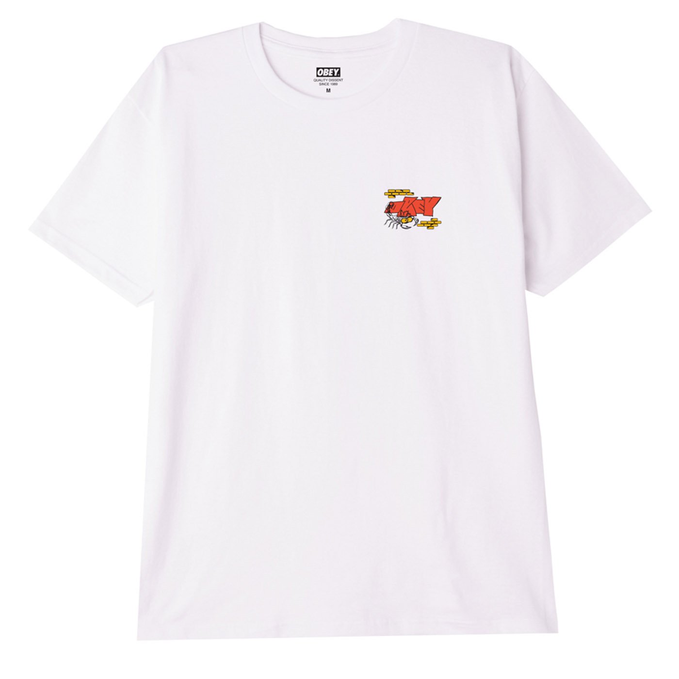 OBEY Scorpion T-Shirt - White