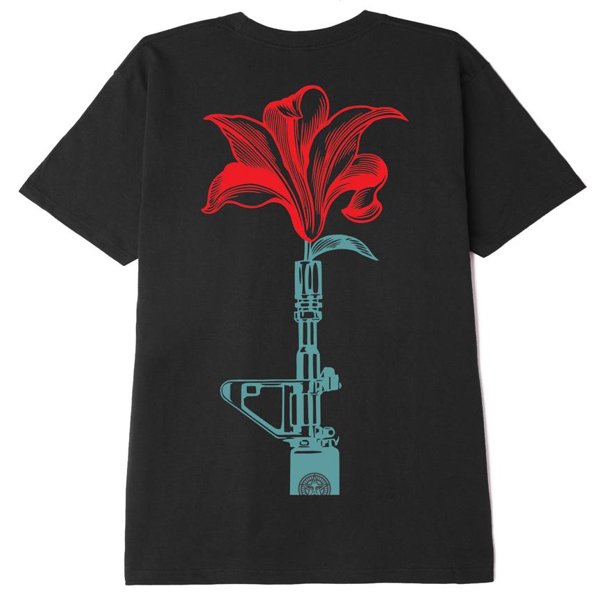 OBEY Militant Peace T-Shirt - Black