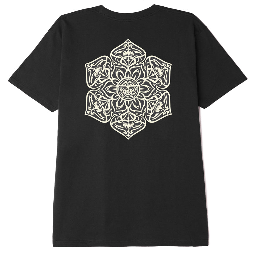 OBEY Mandala T-Shirt - Black