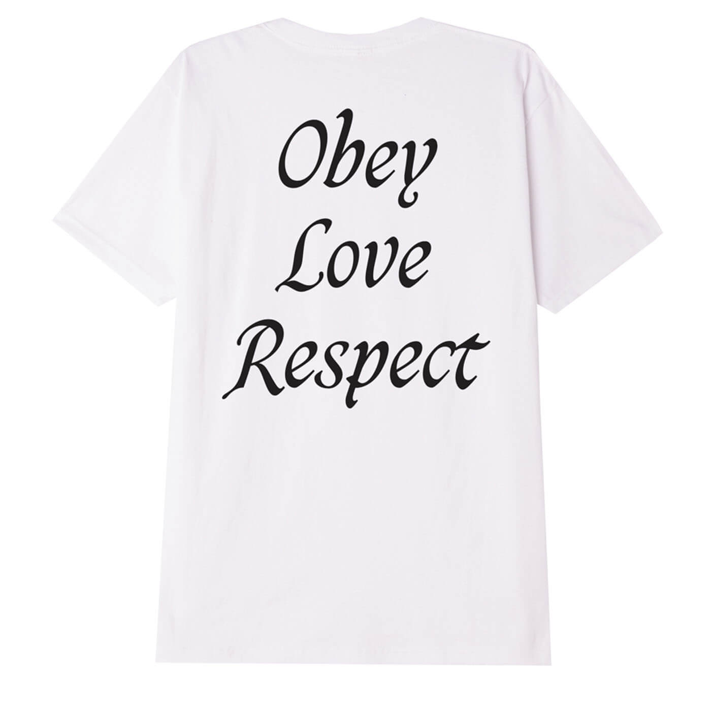 OBEY Love Respect T-Shirt - White