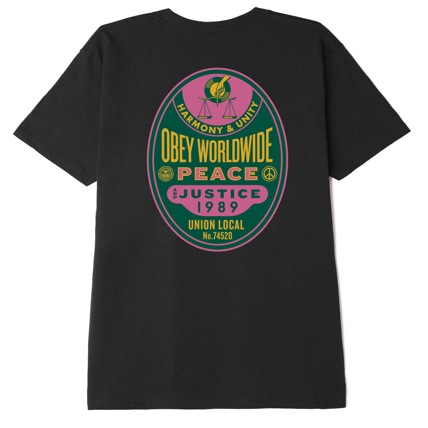 OBEY Worldwide Peace & Justice T-Shirt