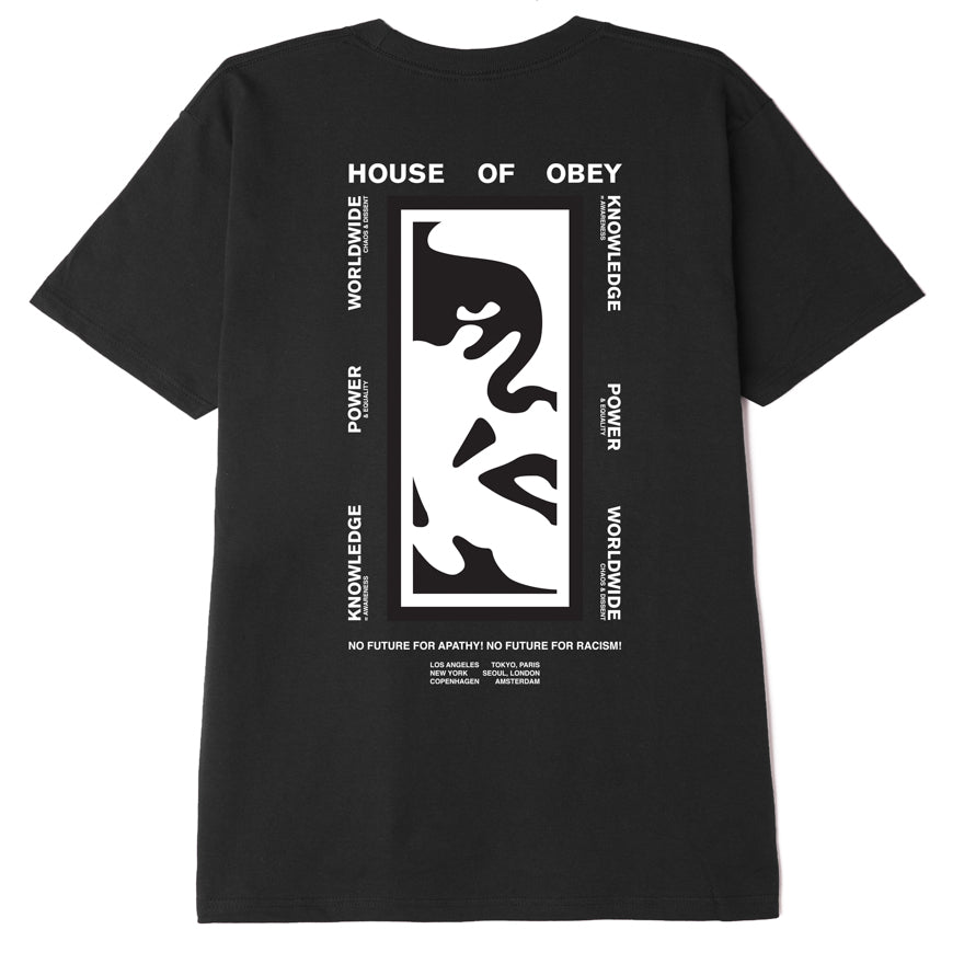 OBEY Power & Equality T-Shirt - Black