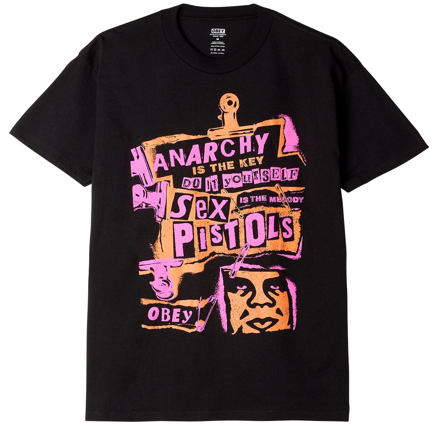 OBEY x Sex Pistols Anarchy Classic T-Shirt