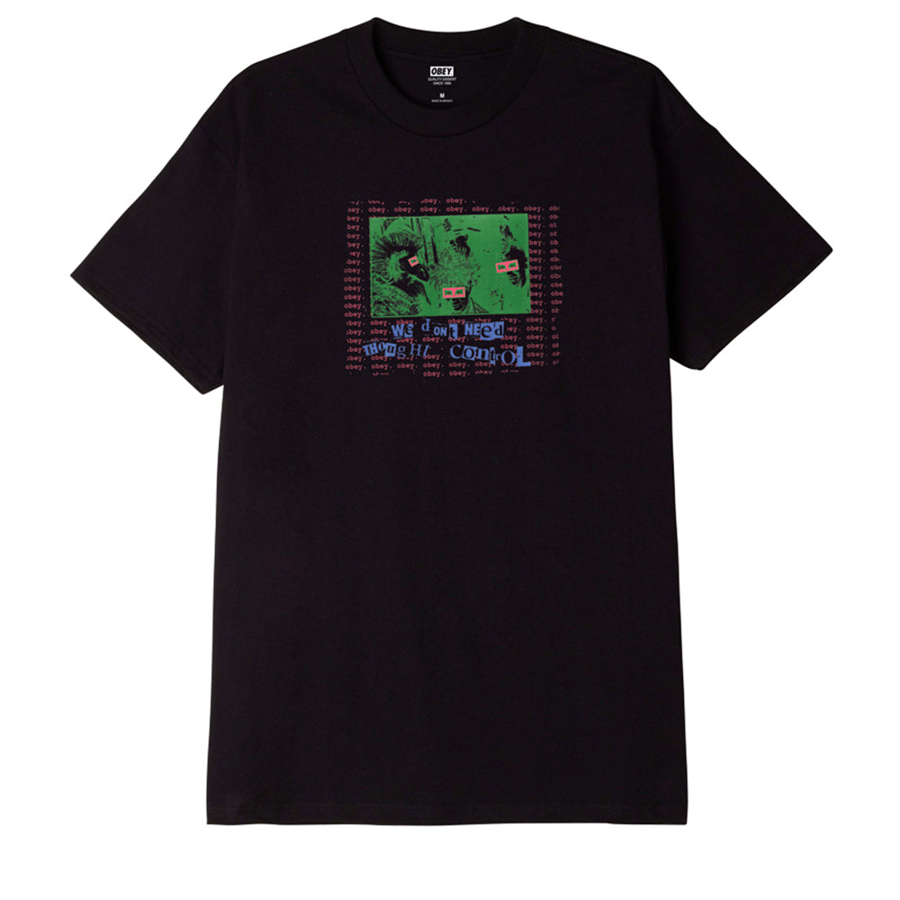 OBEY Punxploitation T-Shirt - Black