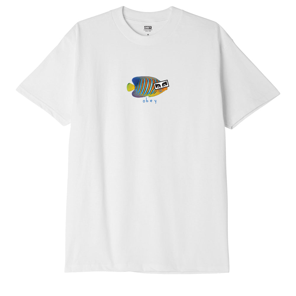 OBEY Tropical Fish T-Shirt - White