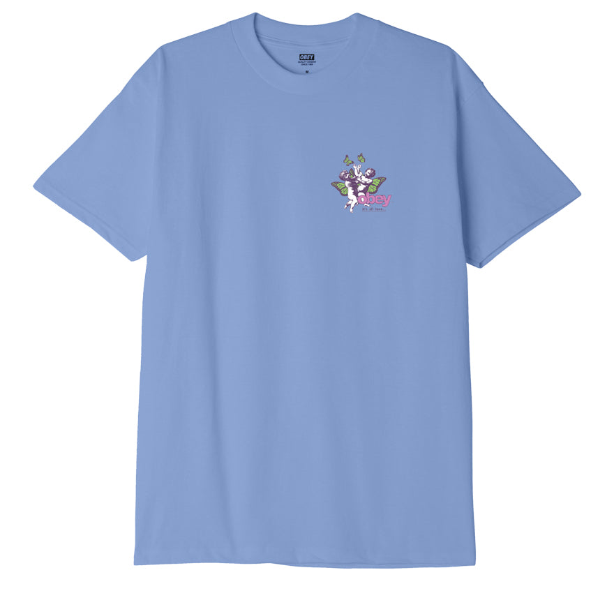 OBEY It's All Love T-Shirt - Digital Violet