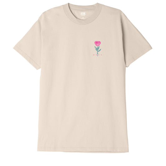 OBEY Barbwire Flower T-Shirt