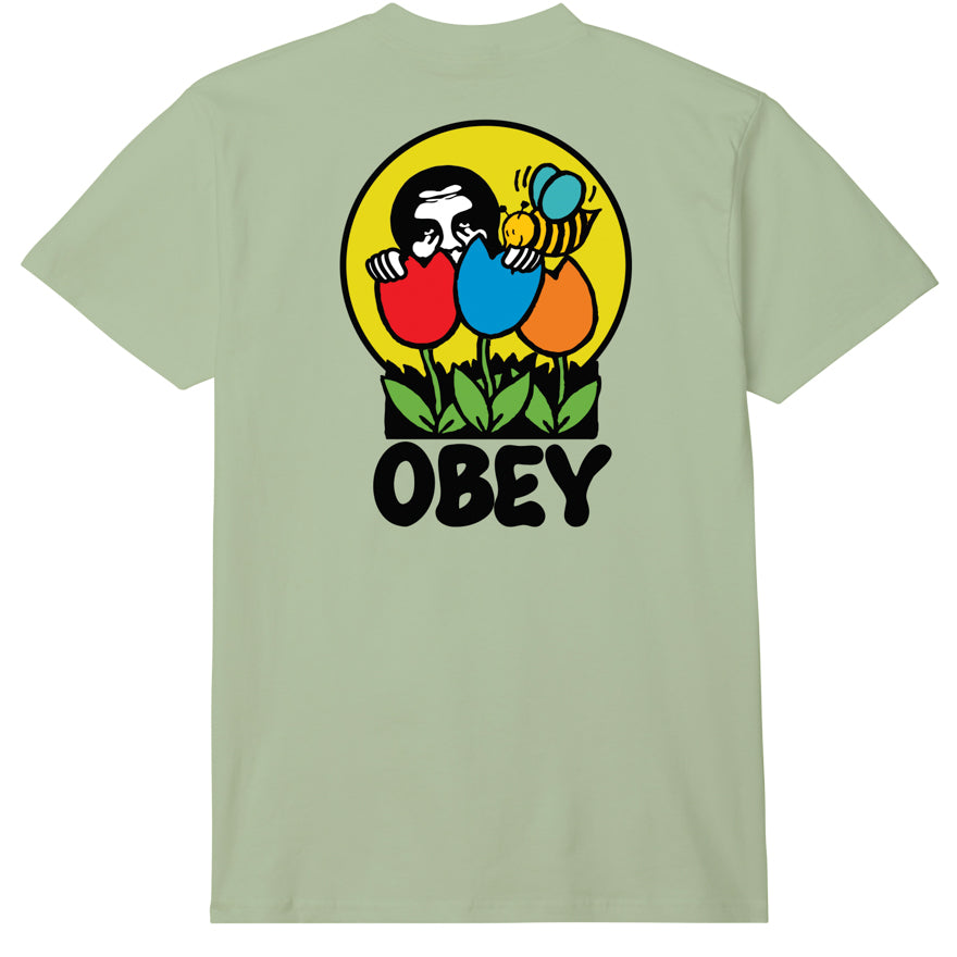 OBEY Was Here Tee - Cucumber