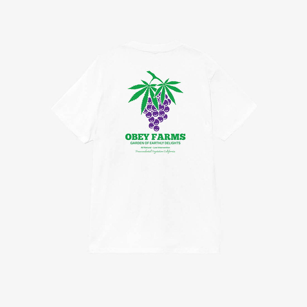 OBEY Farms Tee - White