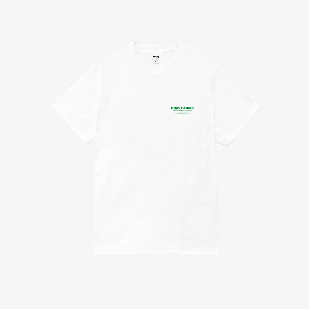 OBEY Farms Tee - White