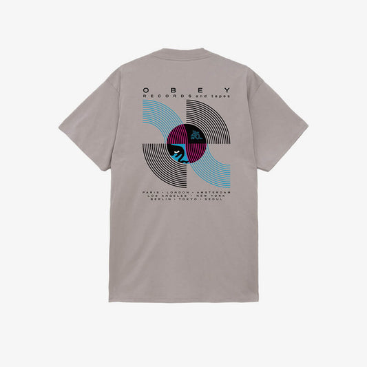 OBEY Records And Tapes Tee