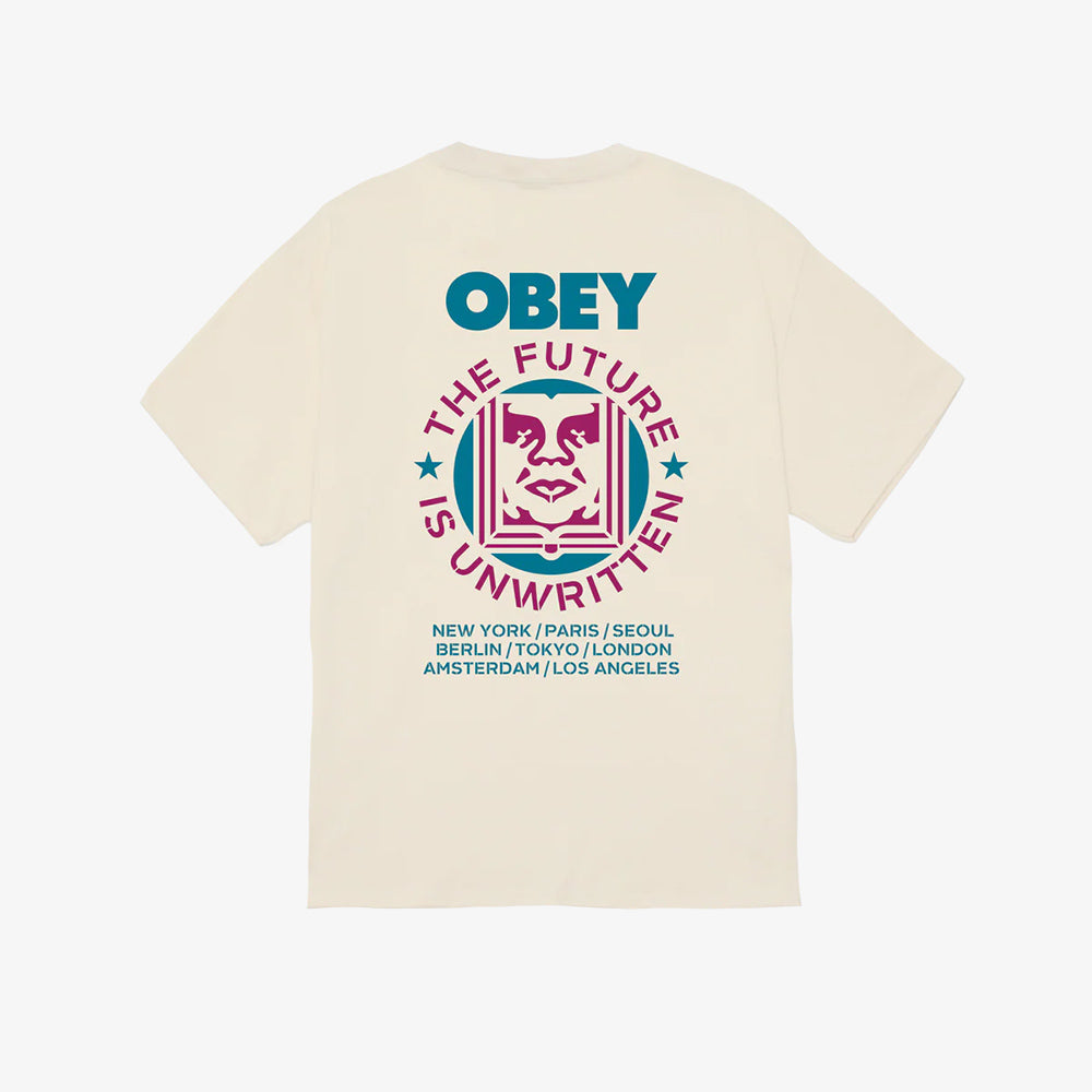 OBEY Obey Future Unwritten Tee - Cream